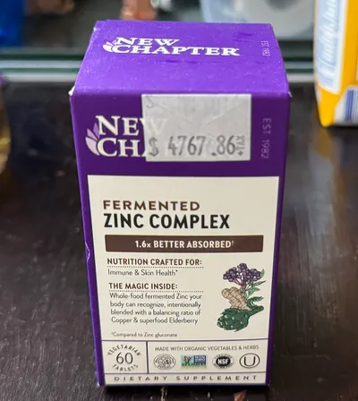 Fermented Zinc Complex