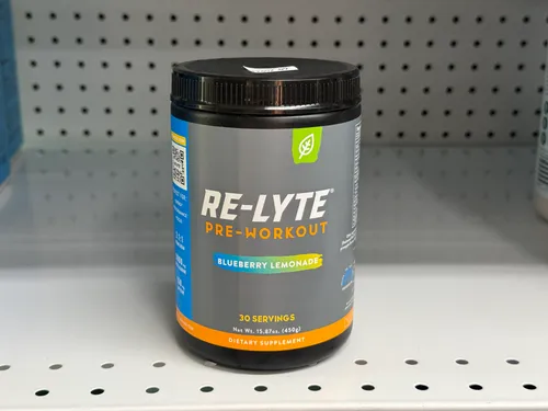Pre-workout drink mix with electrolytes and BCAAs to prepare you for your next gym workout. 30 servings.