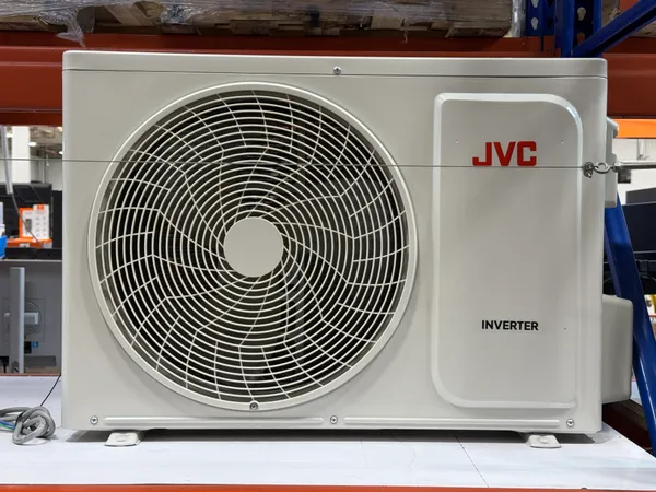 Ductless split air conditioner with a seasonal energy efficiency ratio rating of 18.